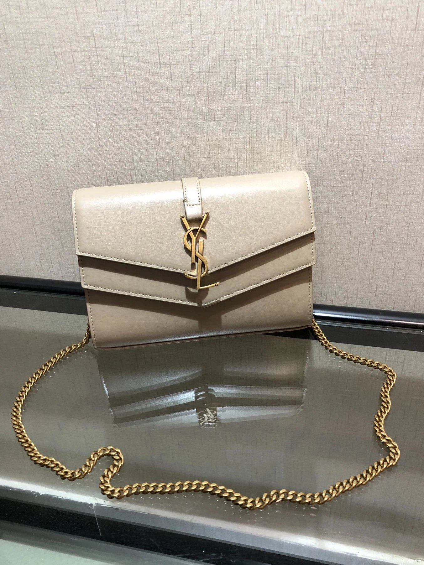 YSL WALLET MEDIUM SULPICE CHAIN 0729